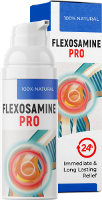 Flexosamine Pro Gel 50 ml — Originalflasche und Verpackung des Herstellers